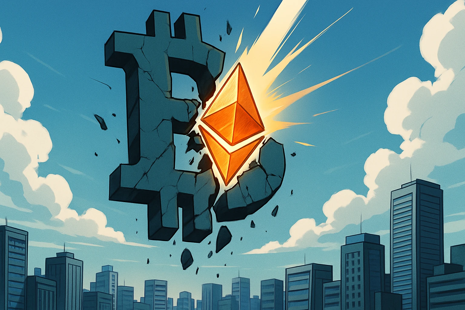 「比特幣OG內幕巨鯨」加大ETH多單、減持BTC，鏈上資產仍逾57億美元