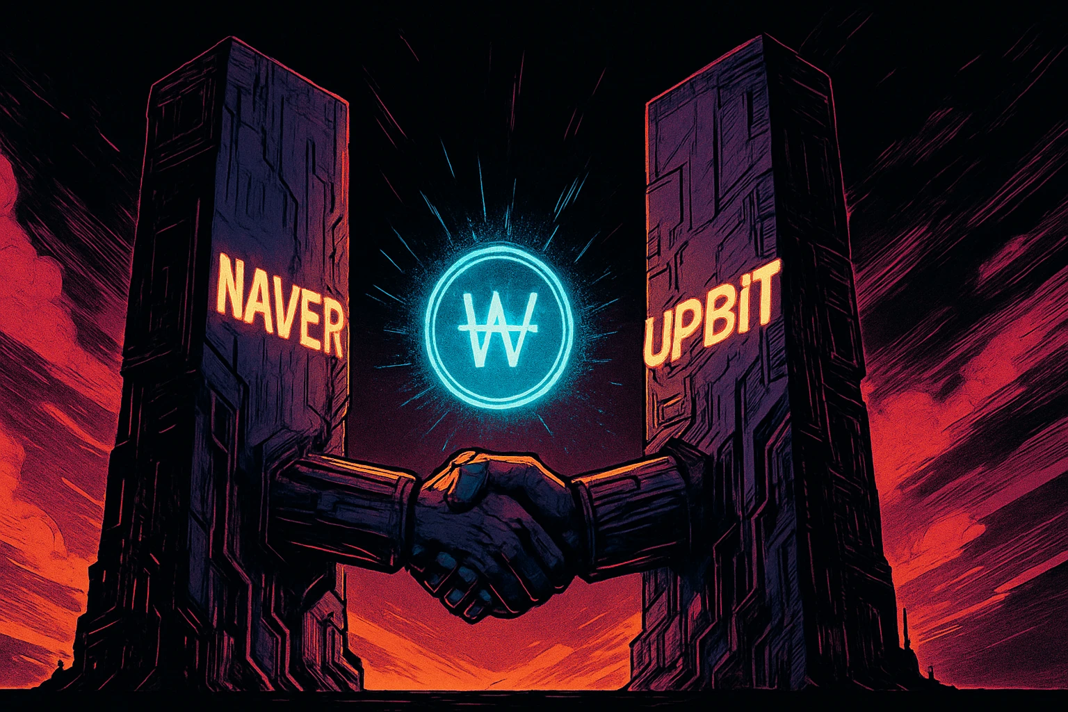韓國Naver正在收購Upbit加密交易所！以後能用LINE交易加密資產、韓元穩定幣？